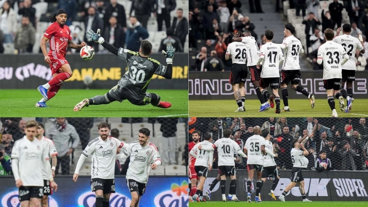 Kartal’dan gol şov! Beşiktaş 6 gollü maçta moral buldu