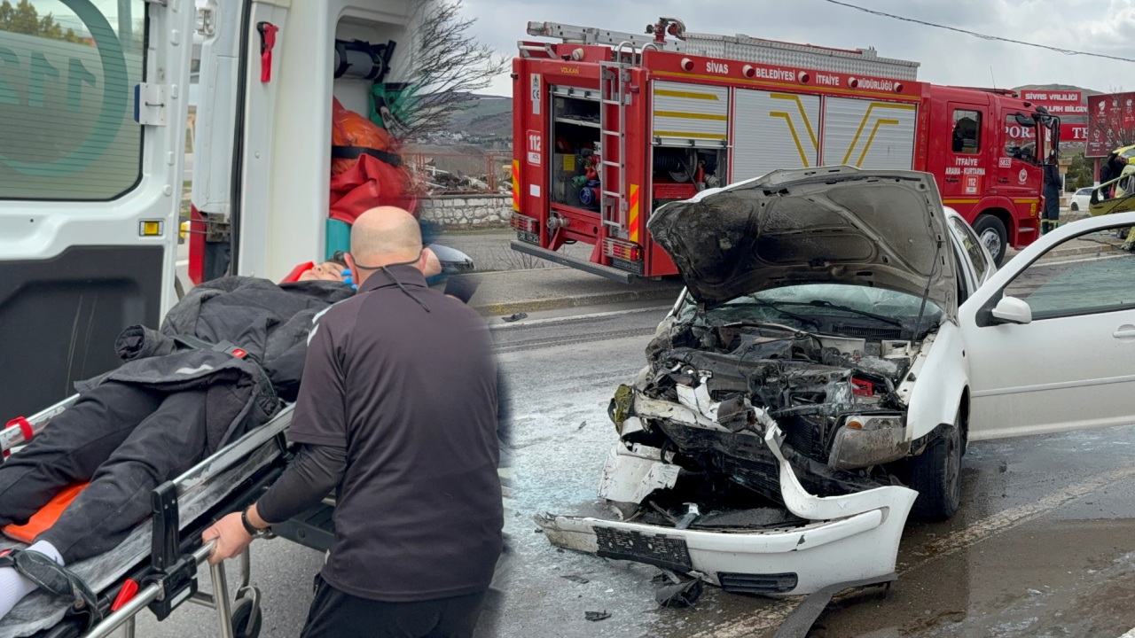 Tesislerin önünde feci kaza! Çok sayıda futbolcu yaralandı