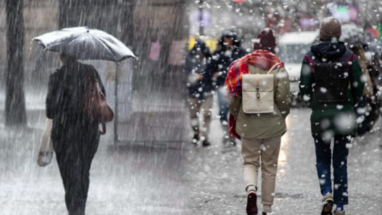 Meteoroloji’den zirai don uyarısı! Birçok ilde sağanak ve kar hakim