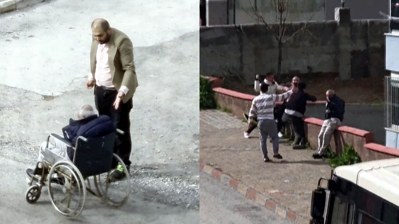 Babasına sert davranan oğula mahalle tepkisi: Gençler darbetti!