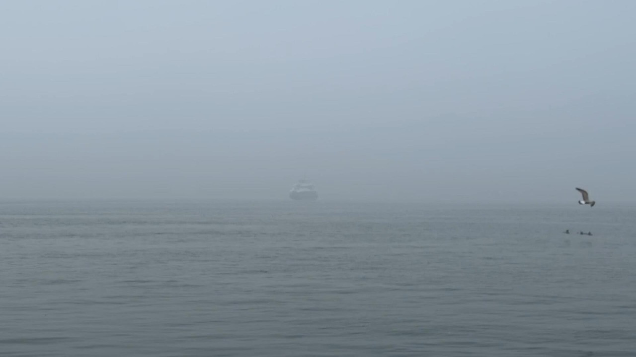 İstanbul'da sis hakim! Gemi trafiği askıya alındı
