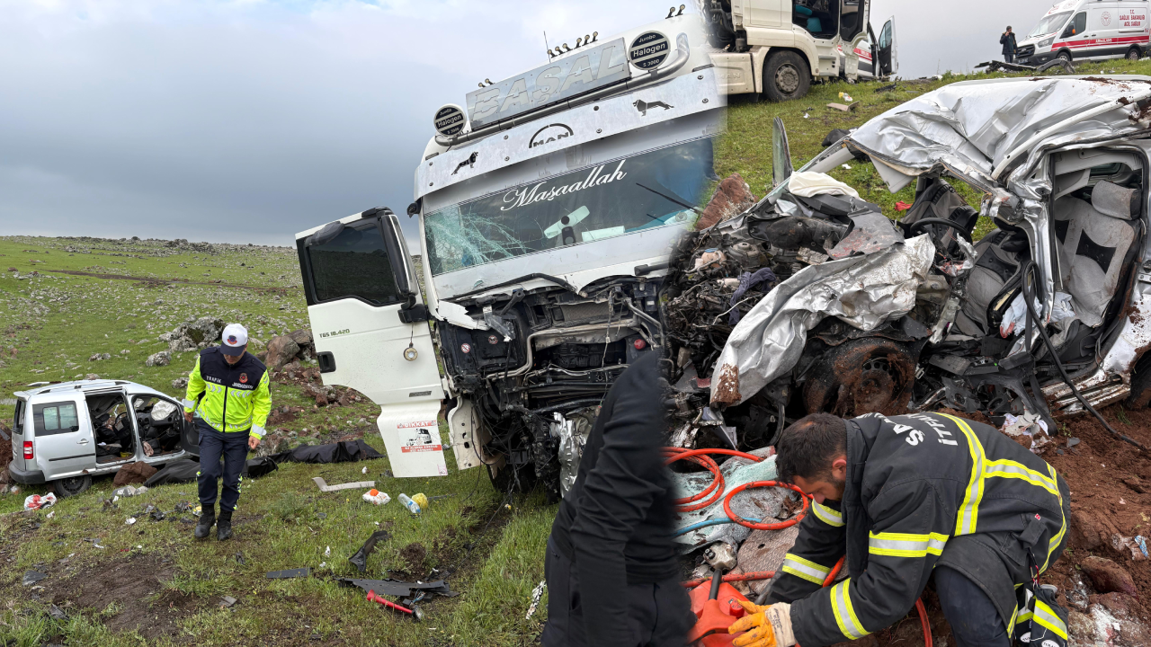 Can pazarı yaşandı! TIR'la çarpışan araç demir yığınına döndü: Ölü ve yaralılar var