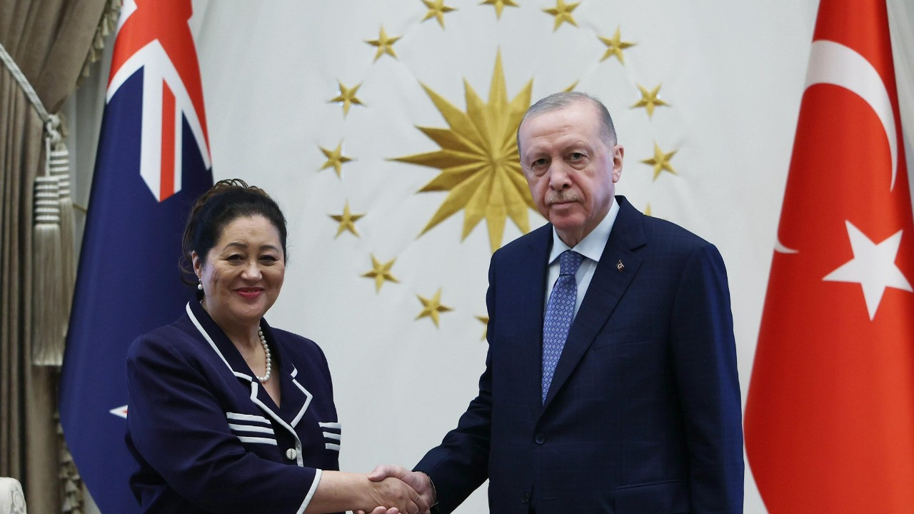 Cumhurbaşkanı Erdoğan Cindy Kiro'yu kabul etti