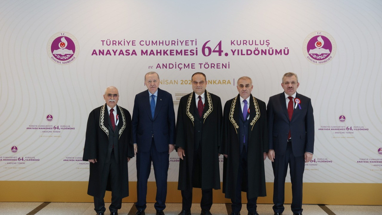 Cumhurbaşkanı Erdoğan, 'Anayasa Mahkemesi 64. Kuruluş Yıl Dönümü ve Ant İçme Töreni'ne katıldı