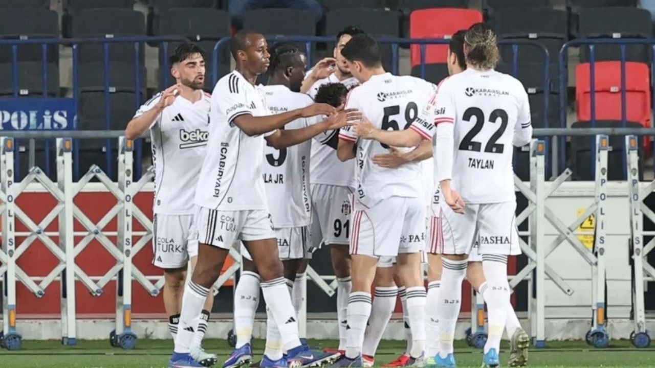 Beşiktaş deplasmanda kazandı! İki maçlık hasret Gaziantep’te sona erdi