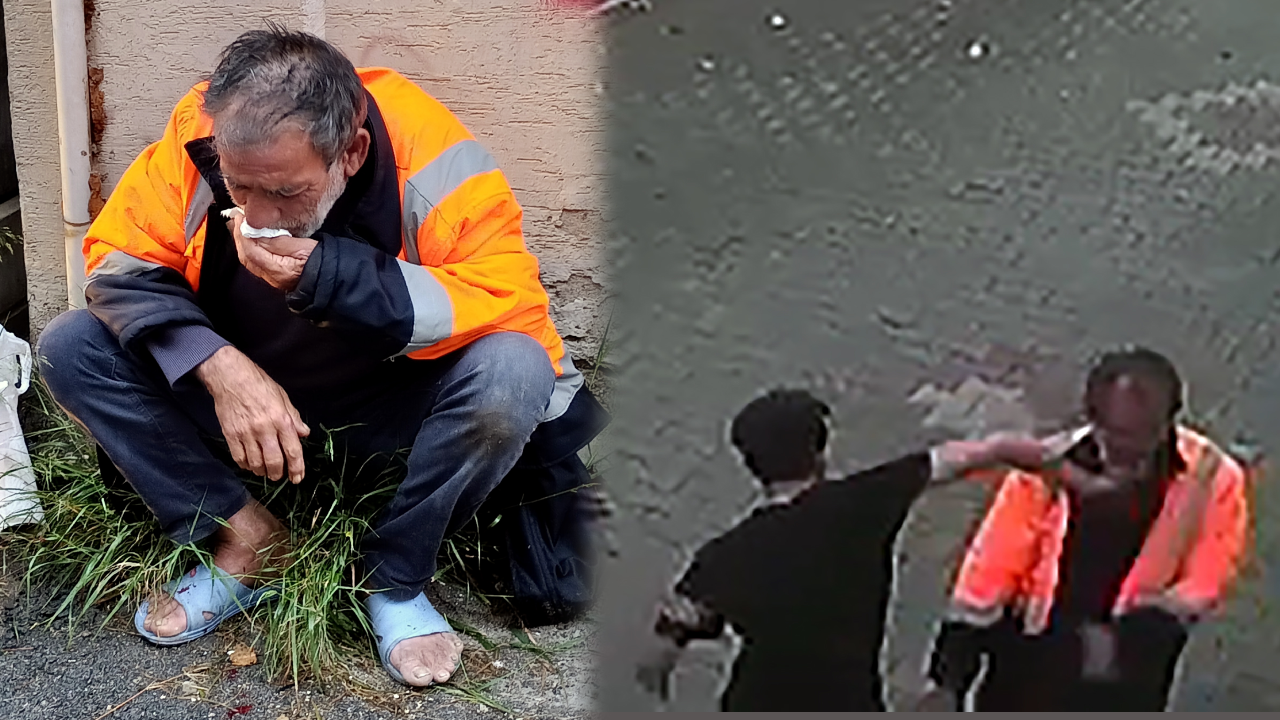 Görüntüler yürek burkmuştu! Evsiz adama saldıran çocukların cezası kesildi