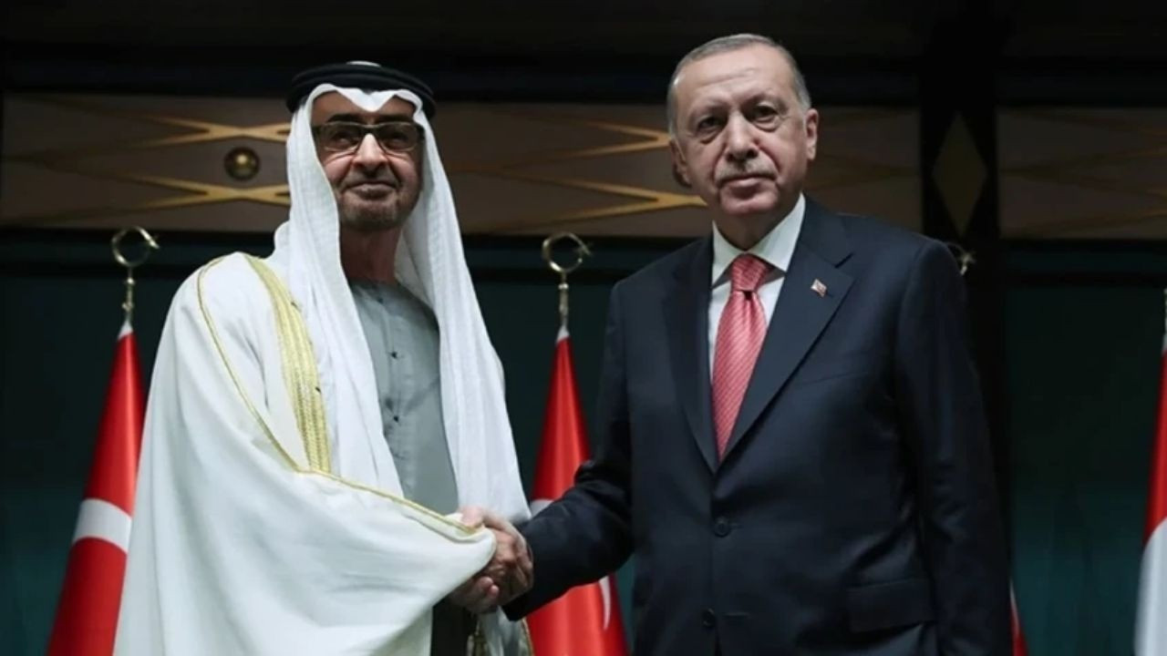 Cumhurbaşkanı Erdoğan, BAE Devlet Başkanı ile görüştü