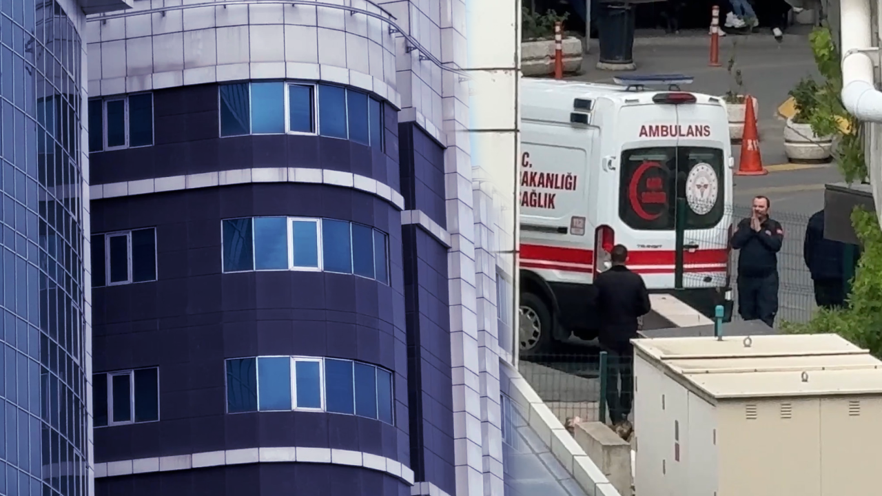 Hastanede esrarengiz ölüm! Göğsünden bıçaklanan genç 10.kattan düşerek öldü