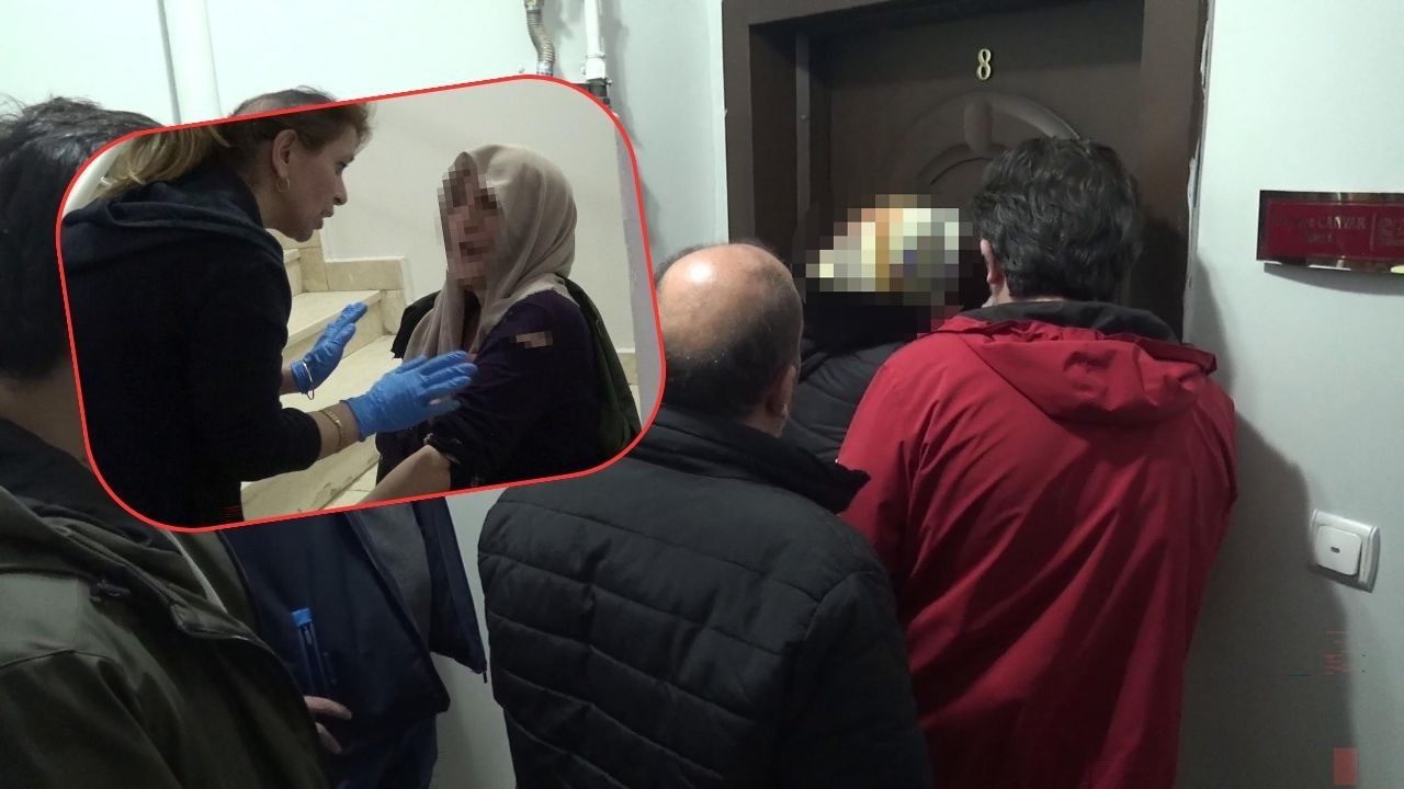 Anneanneye korku dolu anlar! Rehin aldı, yaraladı, dakikalarca kapıyı açmadı