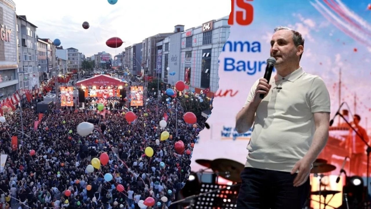 Sultanbeyli’de duygu dolu gece: Kanseri yenen minik Zeyd için gökyüzü binlerce balonla doldu