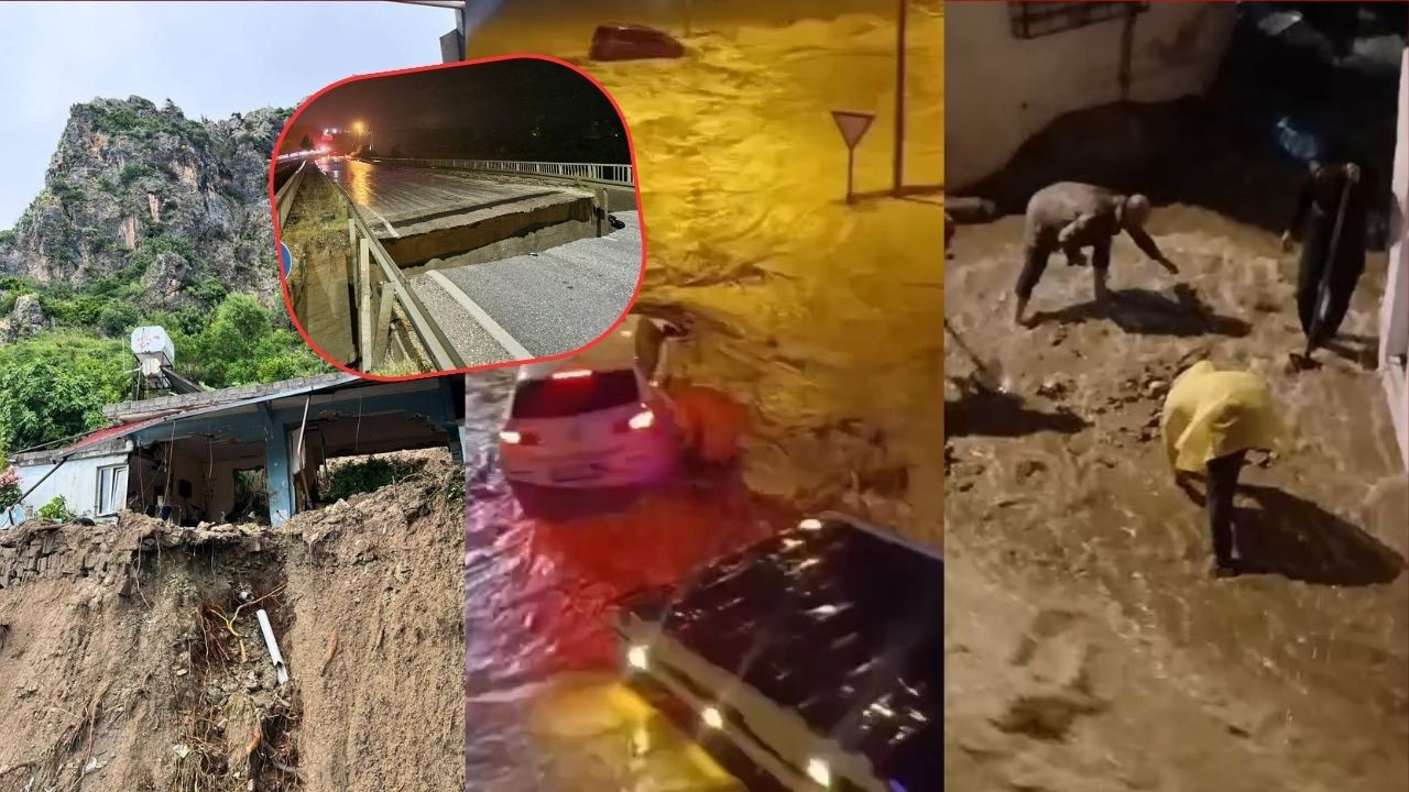 Hatay’da sağanak felaketi: Köprü çöktü, ev yıkıldı, 1 kişi hayatını kaybetti