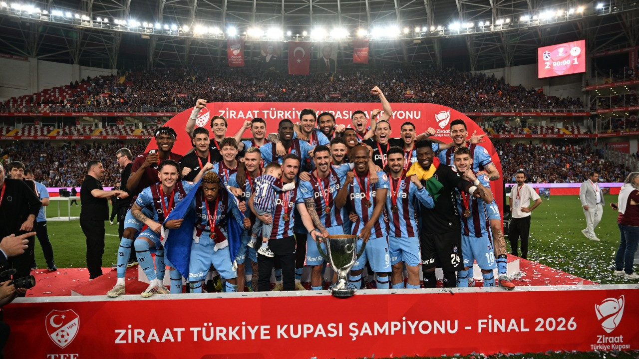 Türkiye Kupası Trabzonspor’un! Finalde Konyaspor’u 2-1 mağlup etti