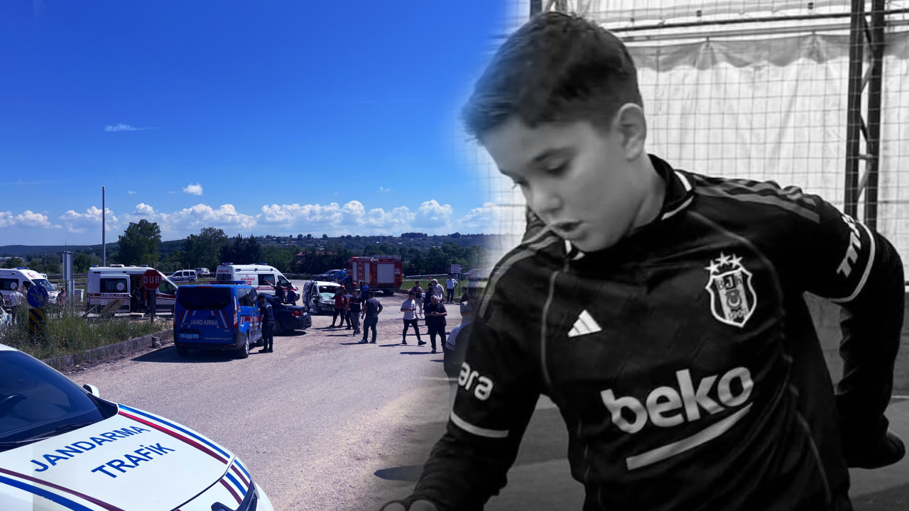 Küçük futbolcunun hayali yarım kaldı! Kazadan önceki son fotoğrafı yürek dağladı