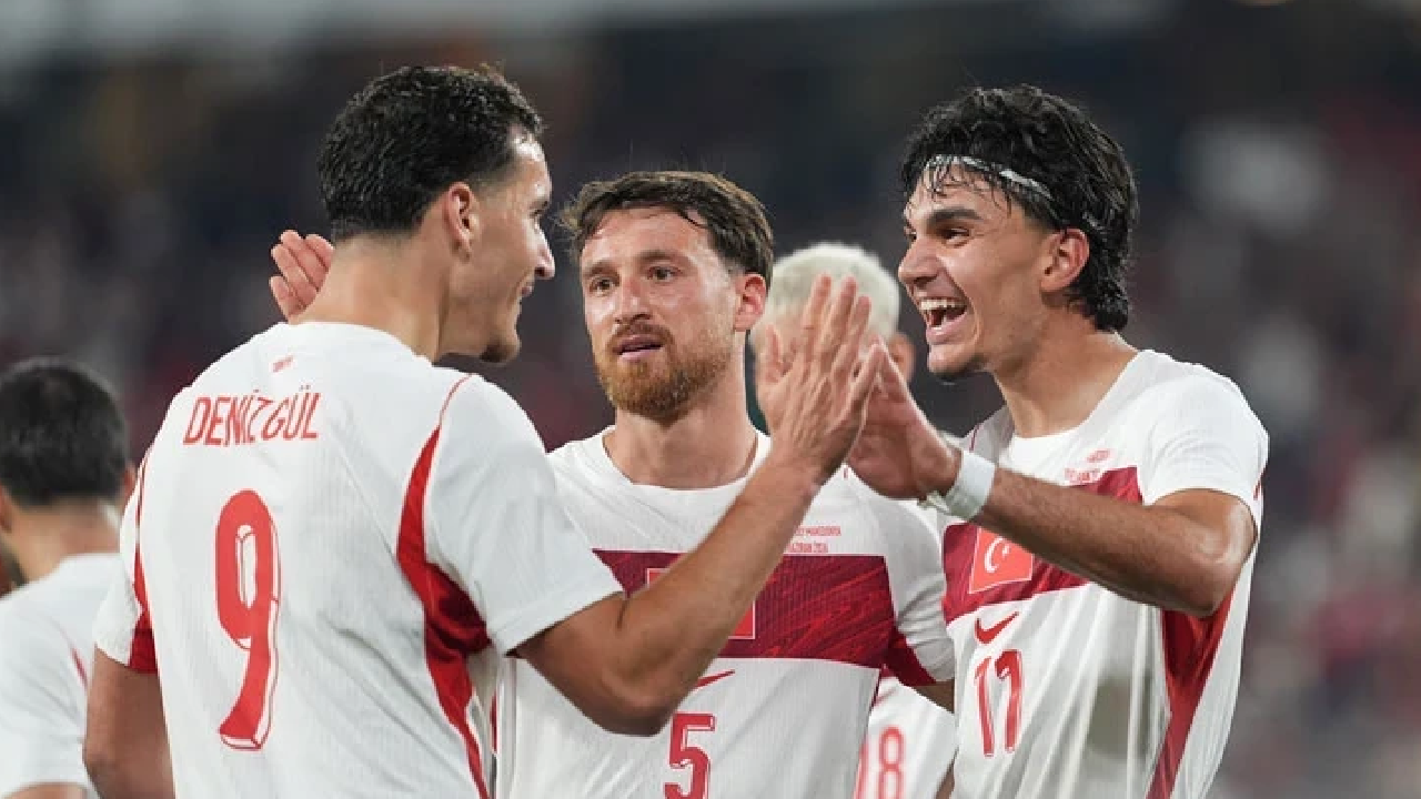 Hazırlık maçında farklı galibiyet! A Milli Takım 4 golle esti