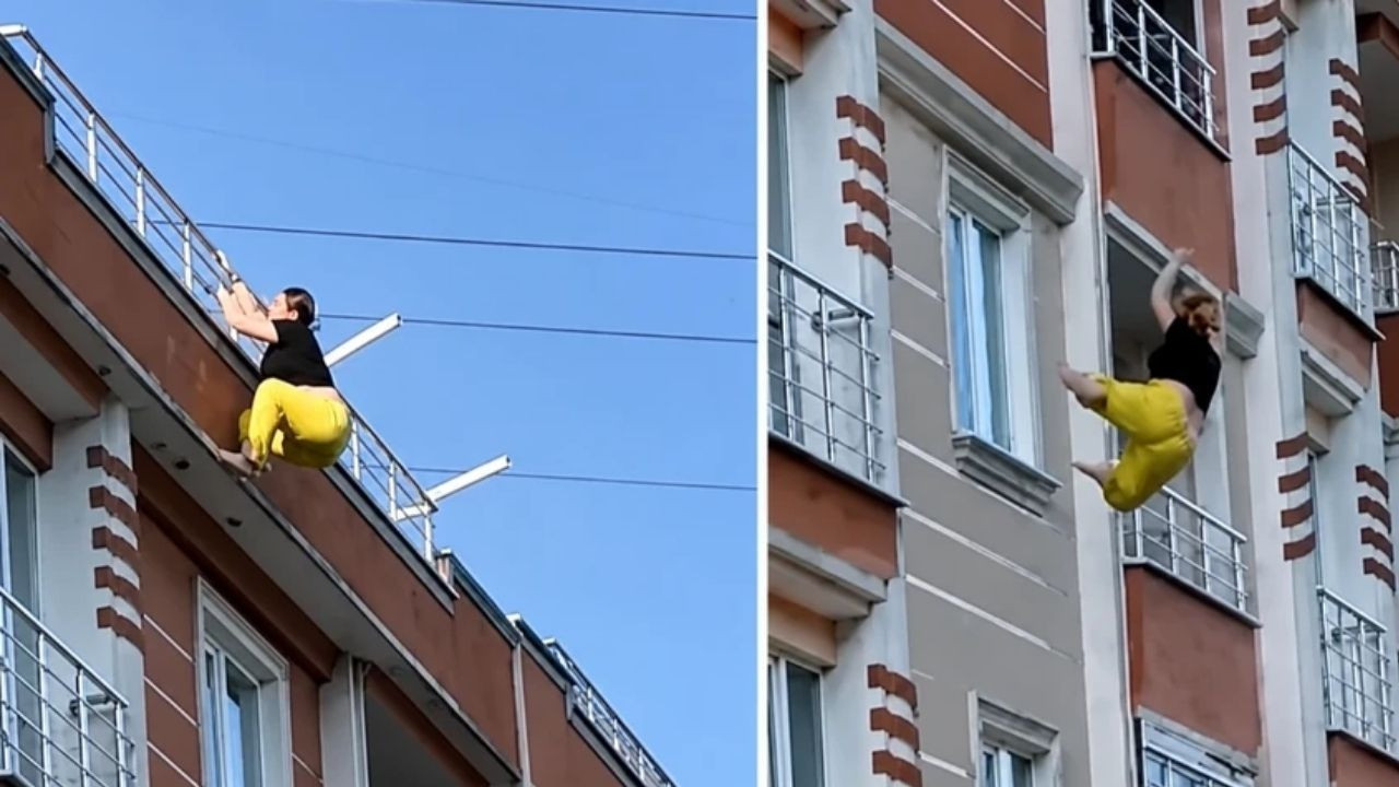 Esenyurt'ta korku dolu dakikalar! İkna edilemedi, 4. kattan atladı