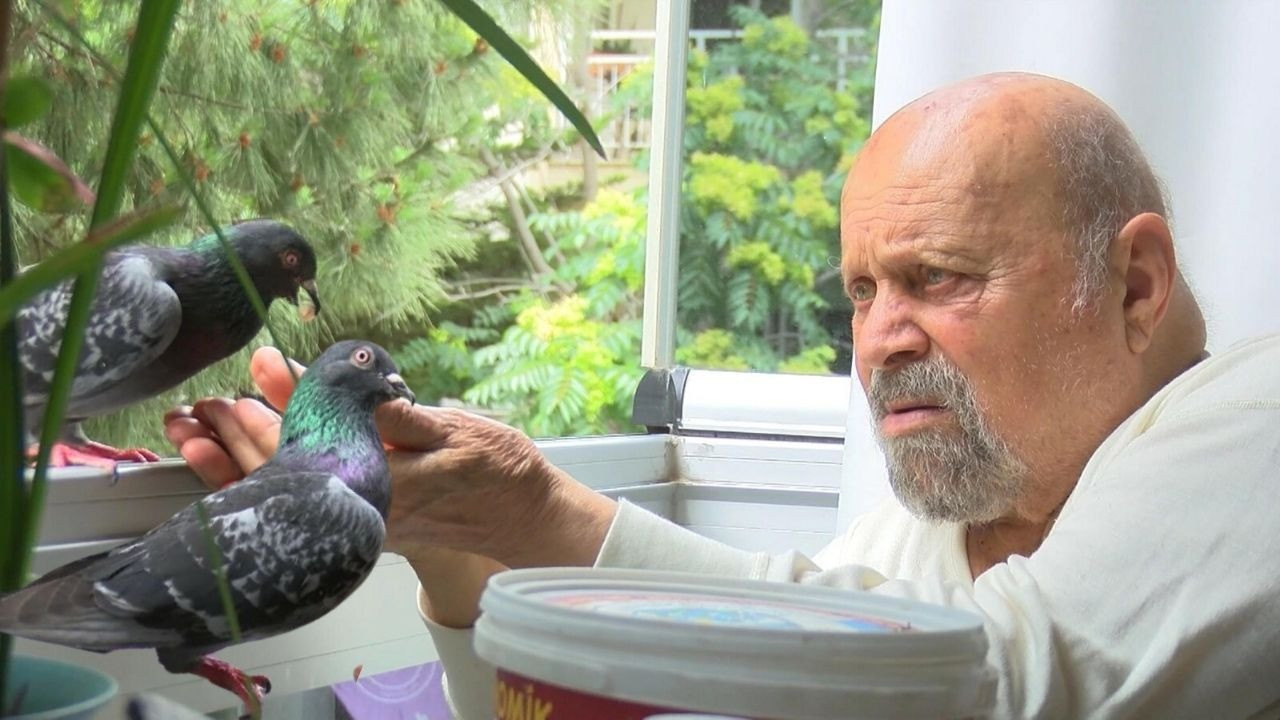 90 yaşındaki Kemal Gökduman’ın “Sakat”la 4 yıllık dostluğu yürekleri ısıttı