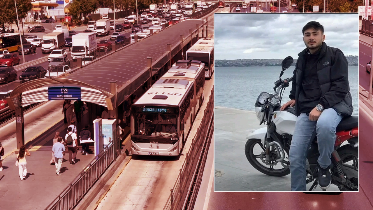 Metrobüste kan donduran olay! 'Yan bakma' kavgasında 22 yaşı