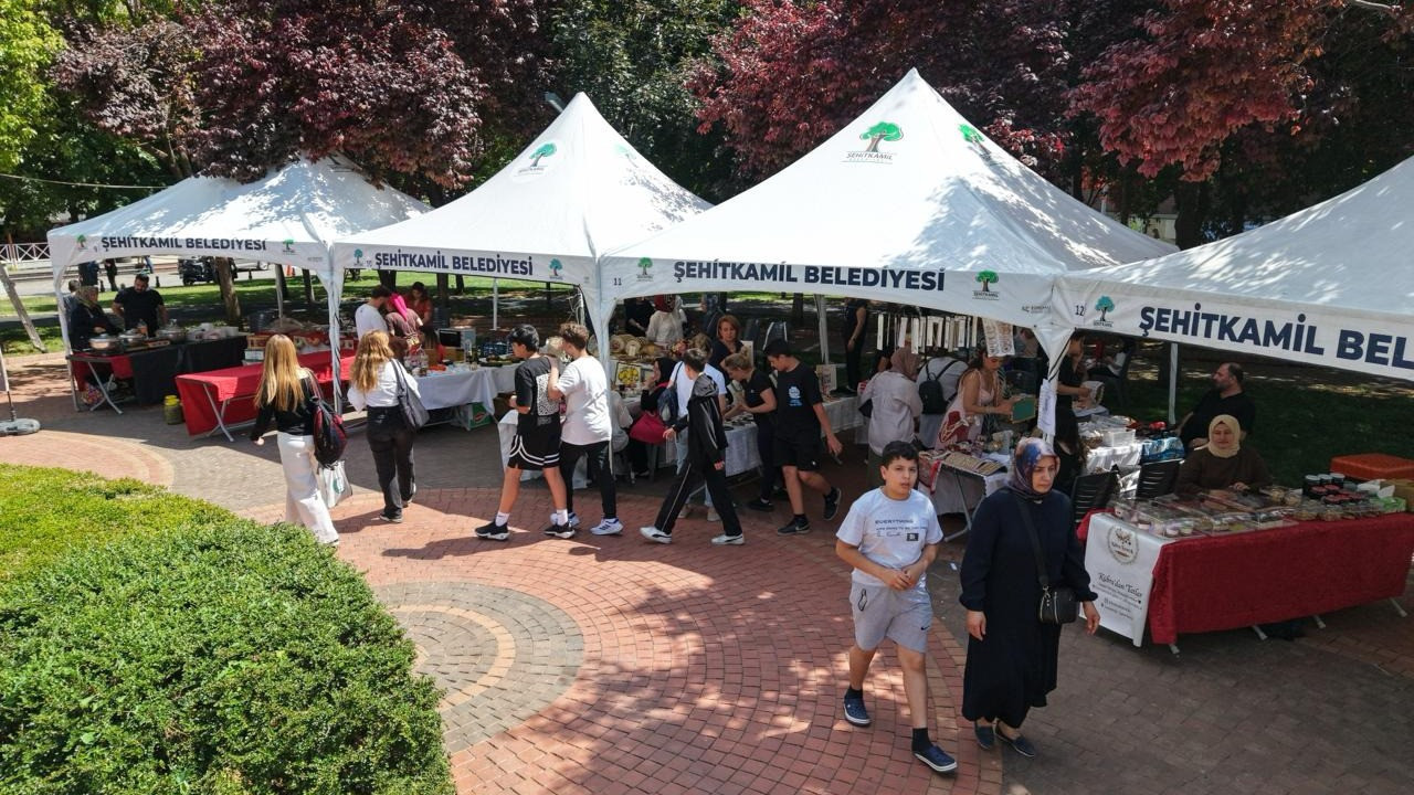 Şehitkamil’de üreten kadınlara kermes desteği