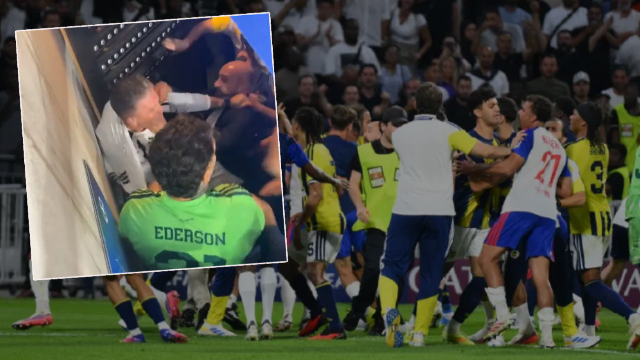 Fenerbahçe Lyon’u devirdi, ortalık karıştı! Guendouzi’ye maç sonu saldırı girişimi