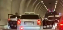 Antalya'da maganda dehşeti: Tünelde trafiği tehlikeye sokan sürücüye ceza