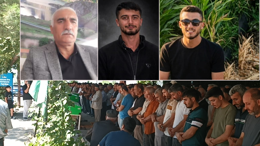 Mezarlıkta hain pusuya kurban gitmişlerdi! Ak Partili yönetici, oğlu ve yeğenine gözyaşlarıyla veda