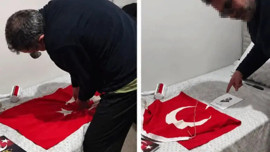 Türk bayrağı ve Atatürk’e saygısızlık! O öğretmen hem tepki hem ceza yedi