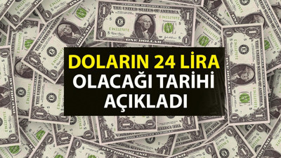 Dolar 24 TL olacak dedi tarih verdi. Ekonomist Evren Devrim Zelyut dolar tahmini yaptı, Remzi &Ouml;zdemir ise 15 sınırında olan dolar i&ccedil;in '&ouml;l&uuml;m kalım m&uuml;cadelesi veriliyor' dedi ve Merkez Bankası'nın nisan faiz kararını a&ccedil;ıkladı