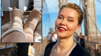 Didem Uzel'den ameliyat paylaşımı: &Ccedil;ektiğim eziyeti anlatamam