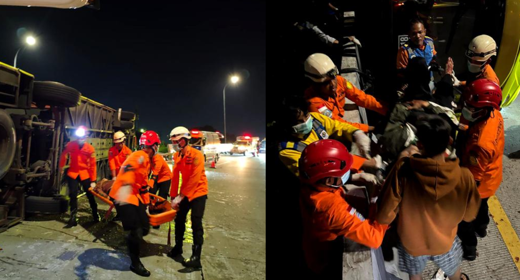 Katliam gibi kaza! Otobüs devrildi: 16 kişi can verdi