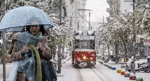 İstanbul'a kar geri dönüyor! Meteoroloji'den uyarı: O tarihte kuvvetli geliyor