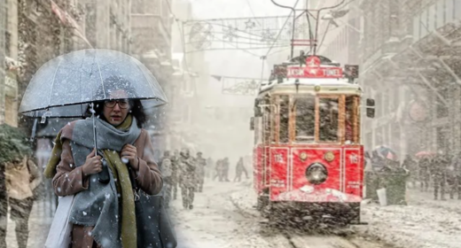 Meteoroloji’den uyarı üstüne uyarı! Hava bu kesti: İstanbul’a kar geri döndü