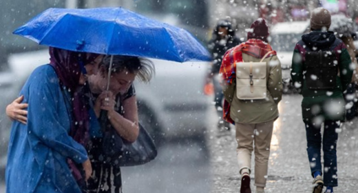 Meteoroloji'den uyarı! Çok kuvvetli sağanak ve kar geliyor