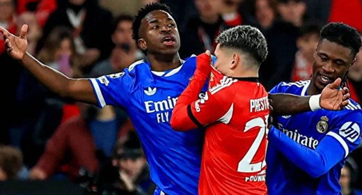 Benfica-Real Madrid maçına "ırkçılık" damga vurdu! Vinicius Jr. sahayı terk etmek istedi