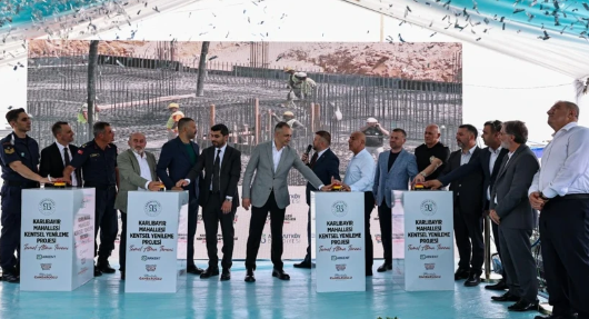 Arnavutköy'de kentsel dönüşümde yeni adım! 64 konutluk projenin temeli atıldı