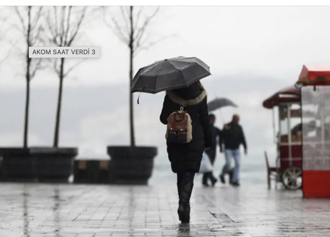 İstanbul’a saatli sağanak uyarısı! 7 ilçede alarm - Resim : 3