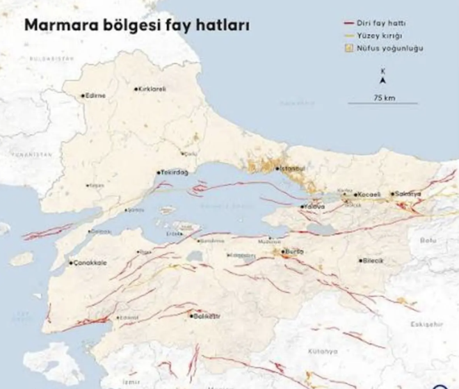 Marmara fayları için yeni değerlendirme: Tehlikenin boyutu değişti
