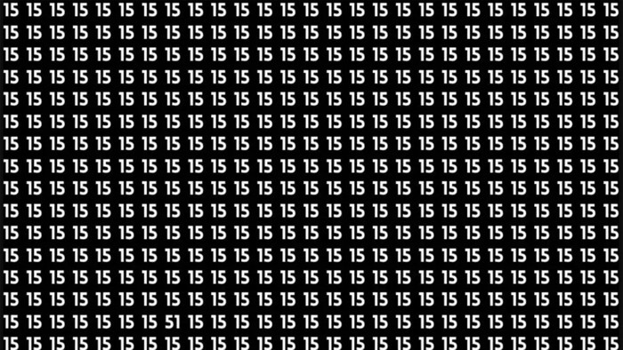 Farklı sayıyı 5 saniye içinde bulabilir misin?