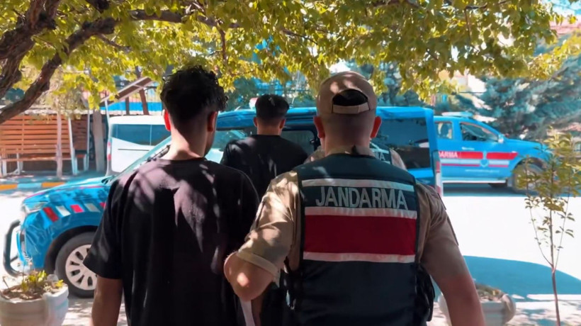 Silahla tehdit edip 800 küçükbaşı aldı! Jandarma tepesine çöktü