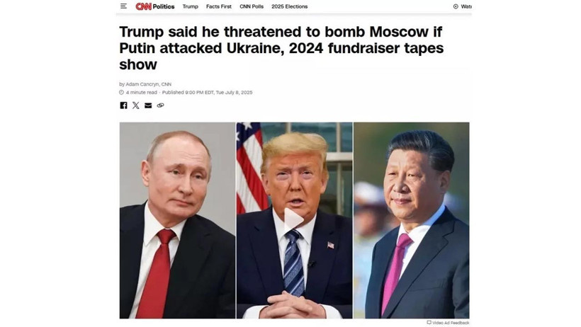 Trump'tan Putin'i şoke eden sözler! "Moskova'yı bombalarım" - Resim : 2