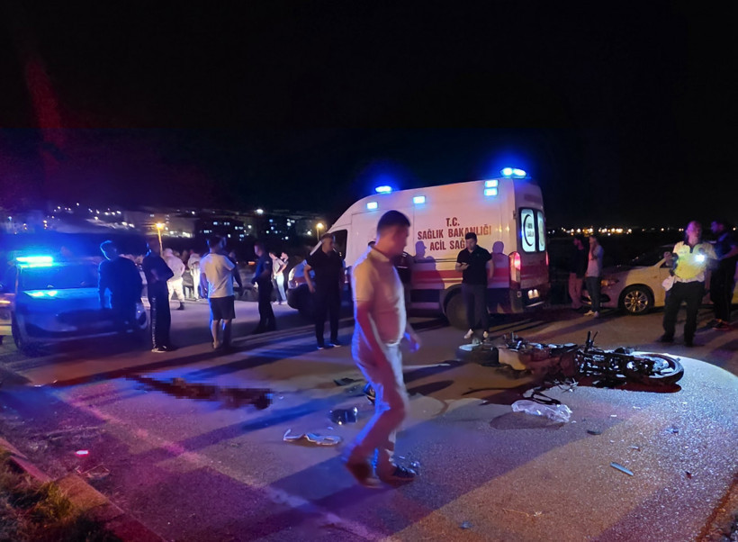 Hatay'da feci kaza! Motosiklet ile otomobil çarpıştı: 1 ölü, 1 ağır yaralı