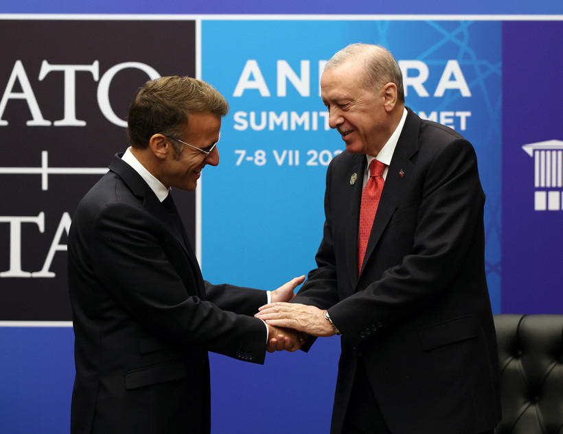 Tarihi NATO Zirvesi'nde ikinci g&uuml;n! Erdoğan ve Rutte liderleri karşıladı, aile fotoğrafı &ccedil;ekildi - Resim : 8