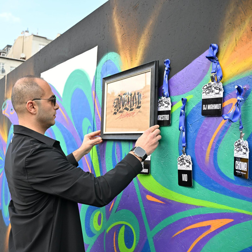 Şehrin duvarları sanatla buluştu! Sokak Stili Graffiti Festivali Gaziosmanpaşa&rsquo;da ger&ccedil;ekleşti - Resim : 4