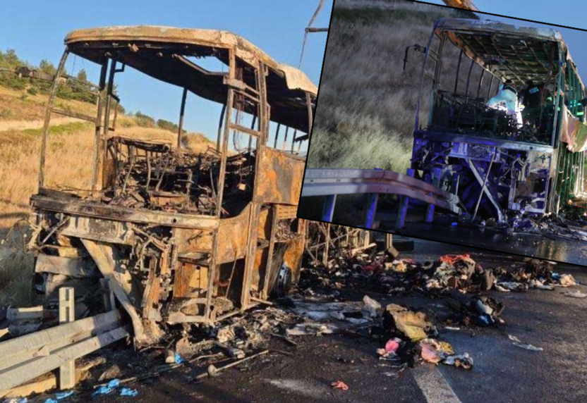 Denizli’de katliam gibi kaza! Yolcu otobüsü alev aldı: 8 ölü, 33 yaralı